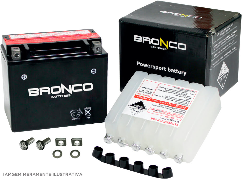 Bateria sem manutenção