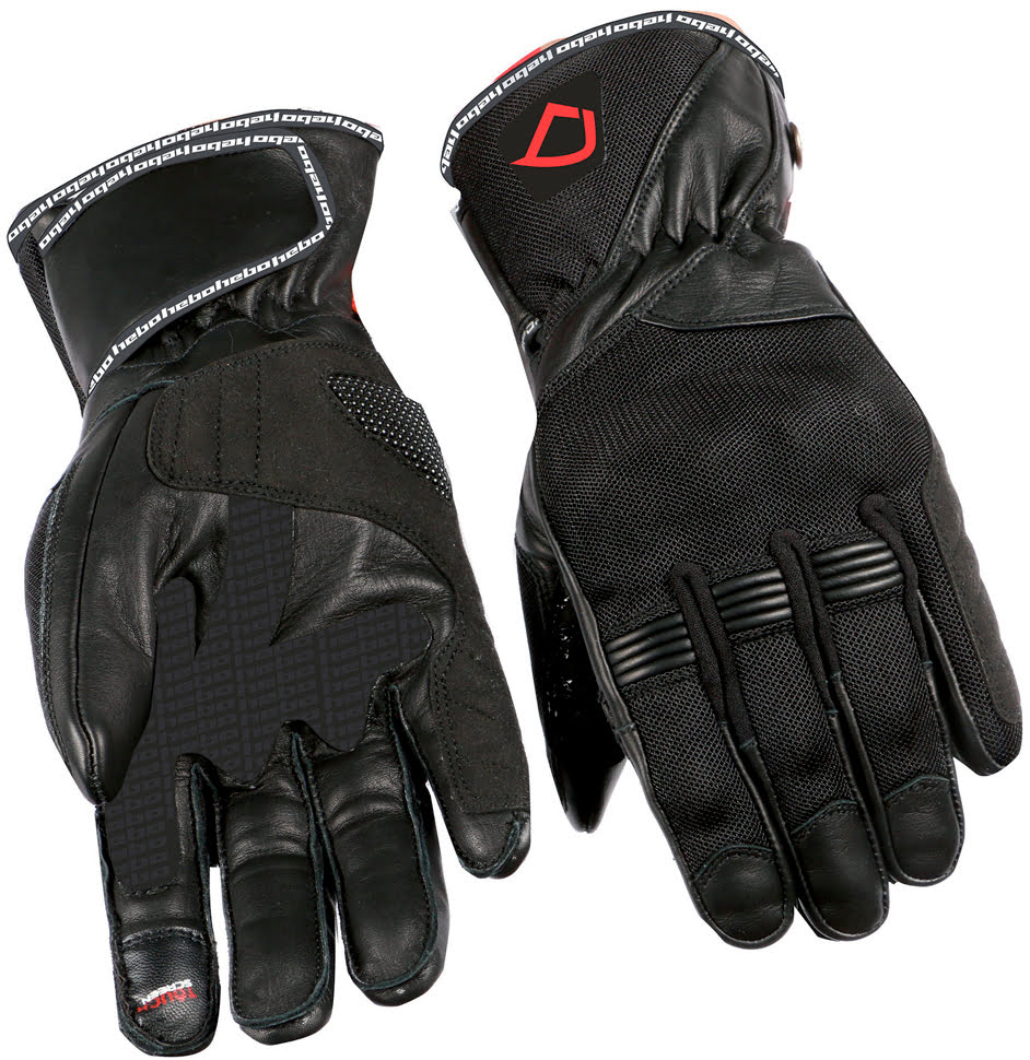 Luvas Hebo Estrada SIGNAL Pretas (07-Usa) - XS