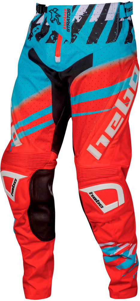 Calças Hebo STRATOS Turquesa/Vermelha (38-Usa) (46-Eu)