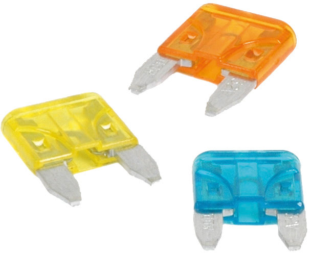 Caixa de fusiveis pastilha (mini) 25ah 100un